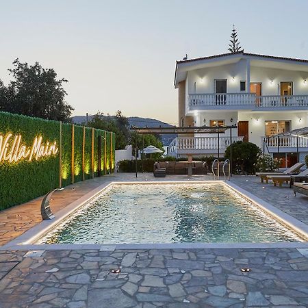 Villa Mairi - 2 Private Pools & Game Room Near Athens Salamís Exterior foto